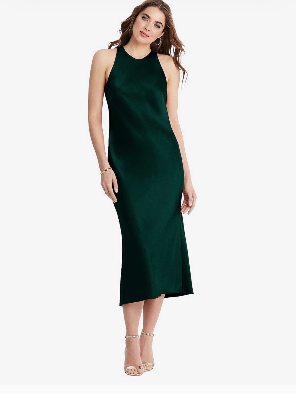 Lovely The Lovely Lou LB005 Evergreen  MIDI Dress NWT